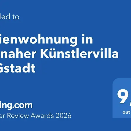 Apartment In Seenaher Künstlervilla In Gstadt *